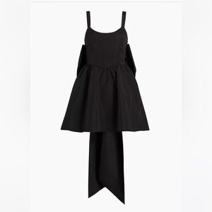 LoveShackFancy Black Spin Dress | Size 2 | bow dress